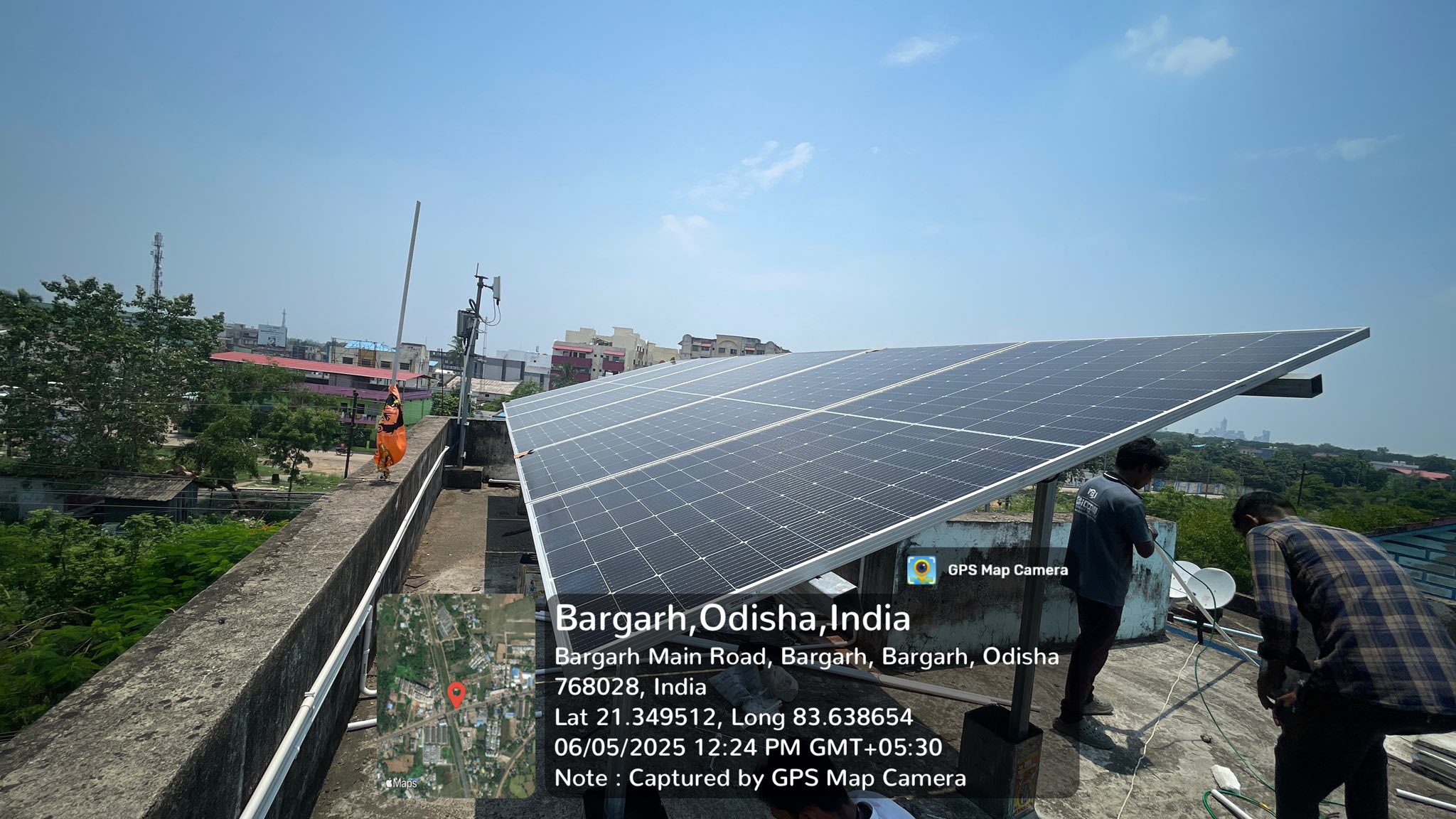 House with Solar Panels